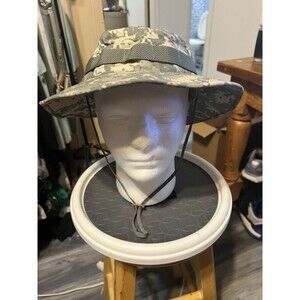 Camouflage Bucket Hat Digital Print Booney Hat DPC Size 7 drawstring